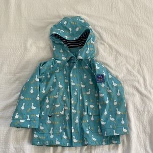 JoJo Maman BeBe Little Duck Raincoat, size 2-3Y